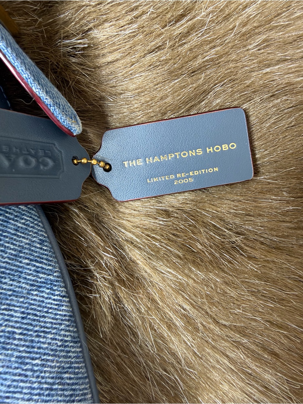 Coach Denim The Hampton’s Hobo Limited Re-Edition 2005 - Picture 10 of 15